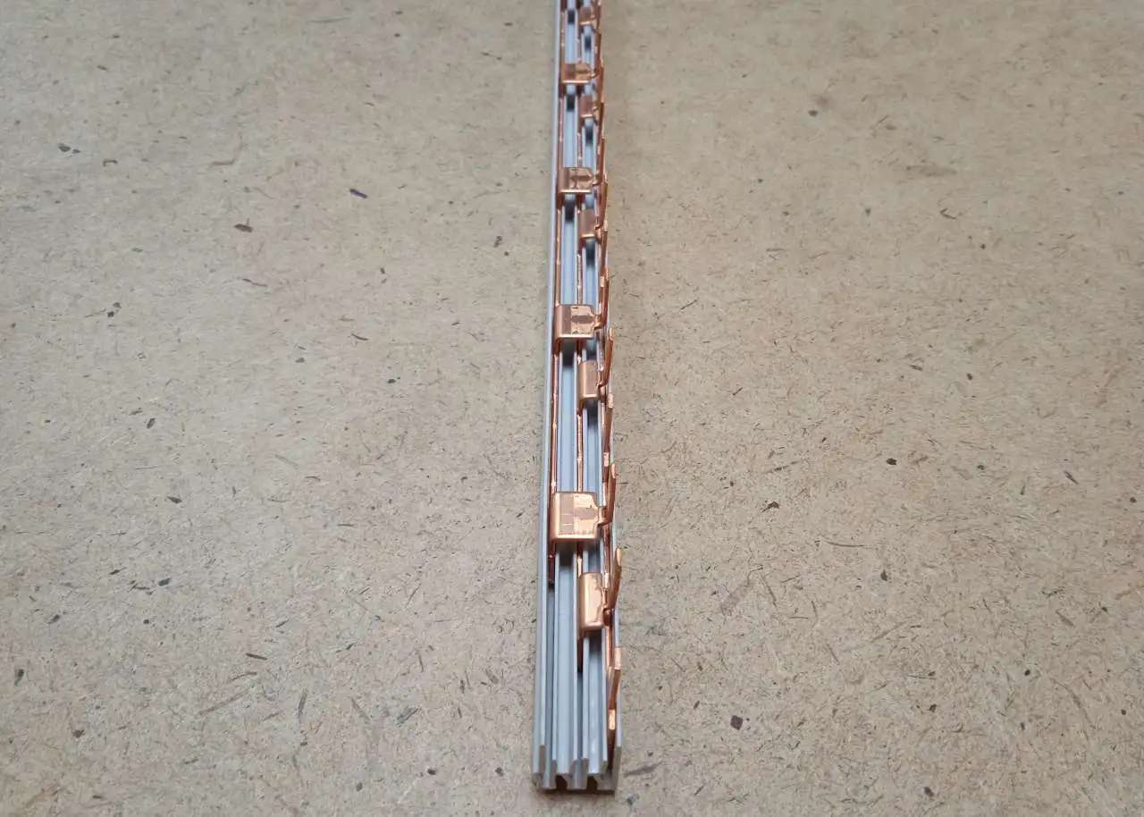 Шина ABB 3P, 57 модулей 10мм2 BML11357