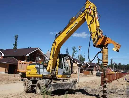 Гидробур со шнеками для Hyundai R170 R180 Doosan 180W