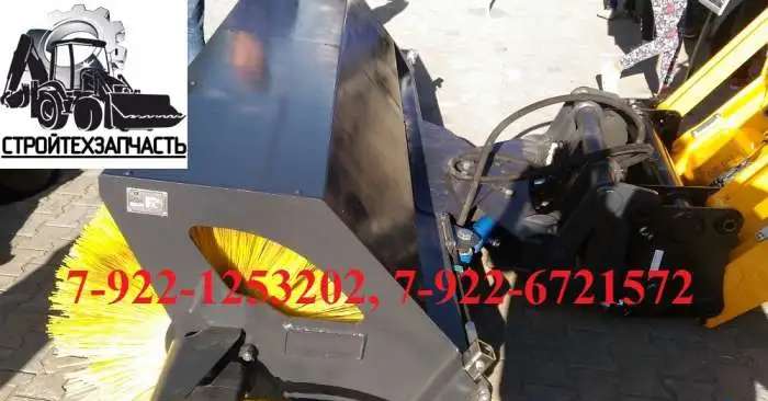 Щётка дорожная коммунальная для jcb 3cx 4cx volvo bl61 bl71
