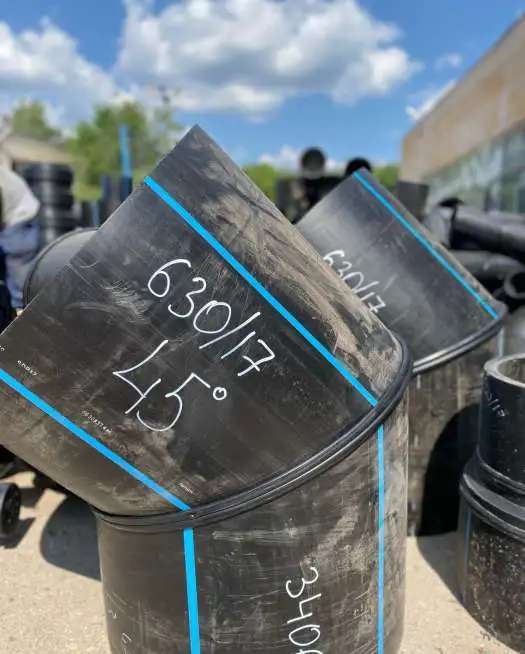 Изготовление полиэтиленовых фитингов