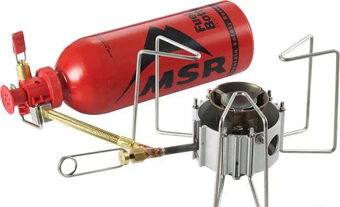 Мультитопливная горелка MSR DragonFly (бензин, керосин, дизель).