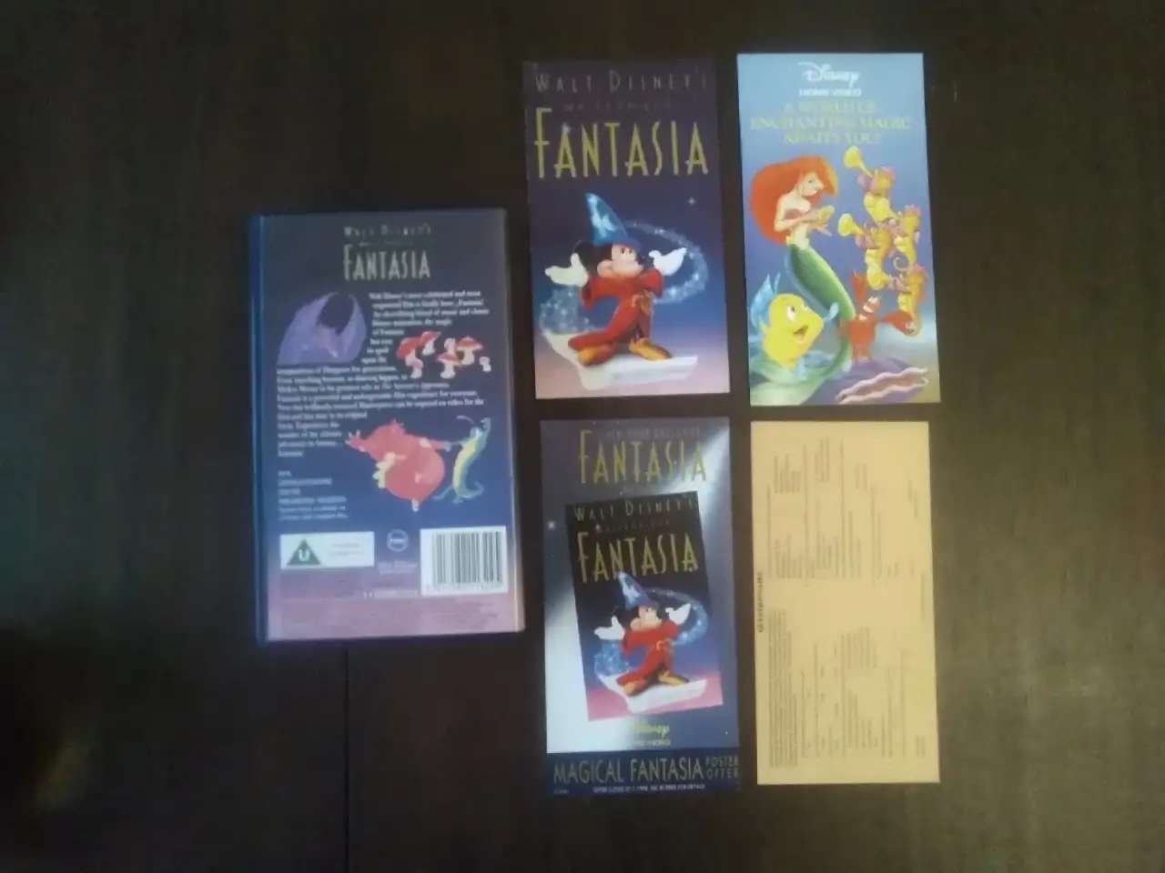 Видеокассета Уолт Дисней Fantasia (1991) Masterpiece Special Edition