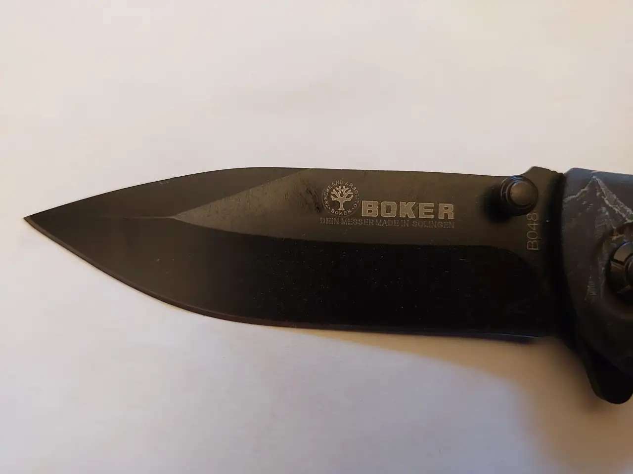 Нож индеец с волками складной новый